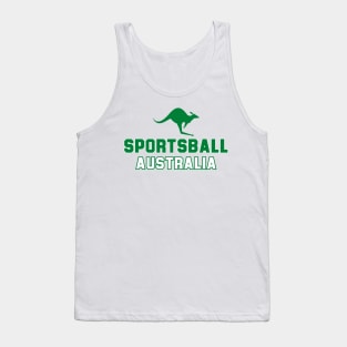 SPORTSBALL AUSTRALIA Varsity Green Tank Top